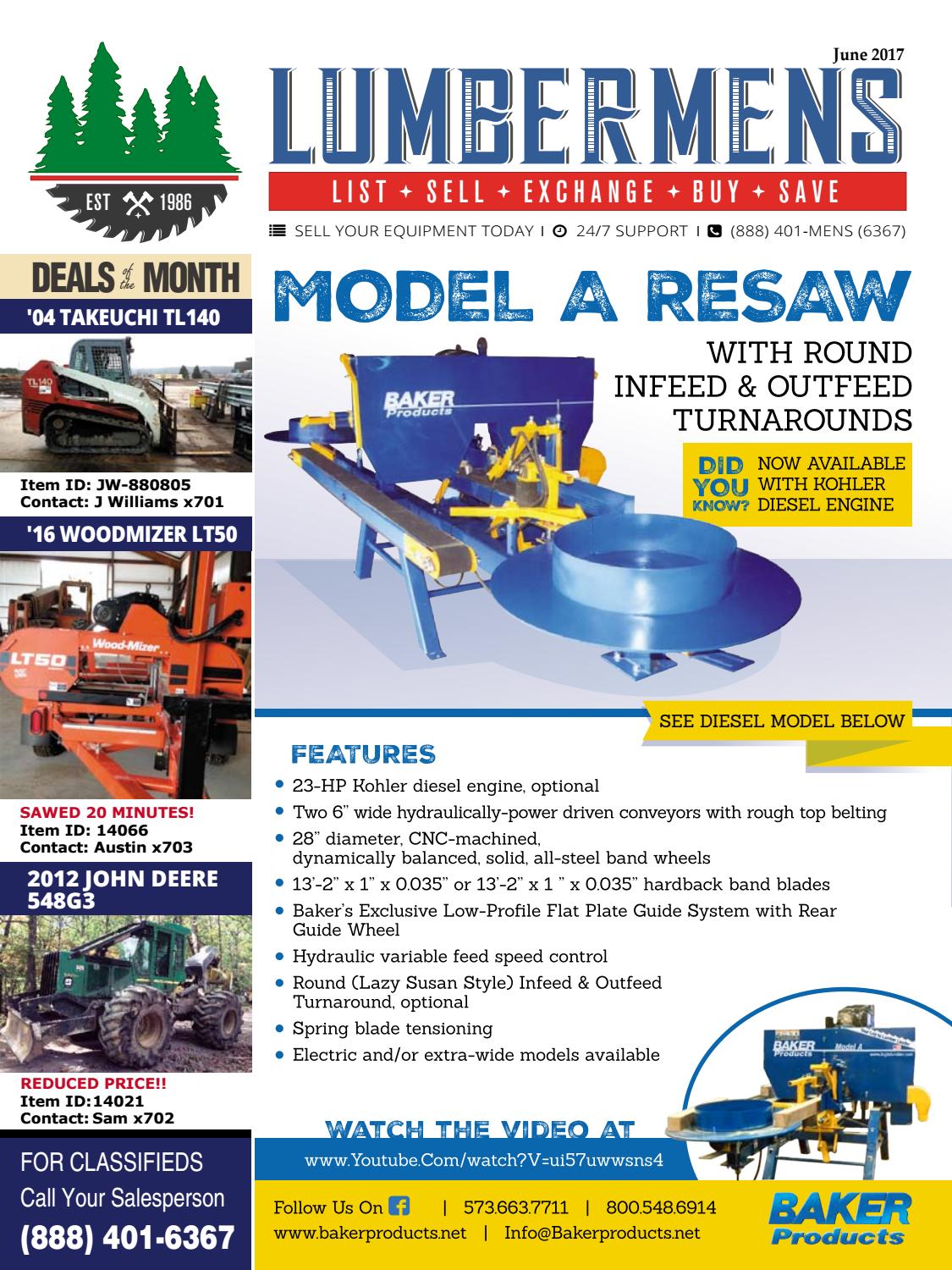Lumbermens Magazine Forestry Equipment June 2017 by Lumbermens
