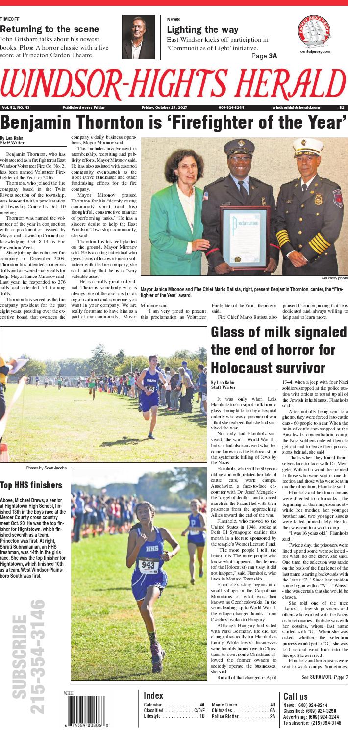 20171027 WindsorHights Herald by NEWSPAPERS Issuu