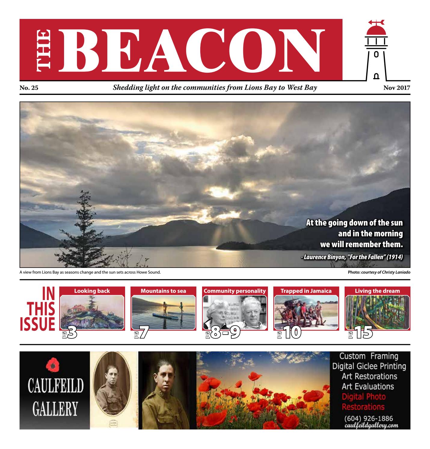 West Vancouver Beacon November/December 2017 Edition 25 by The