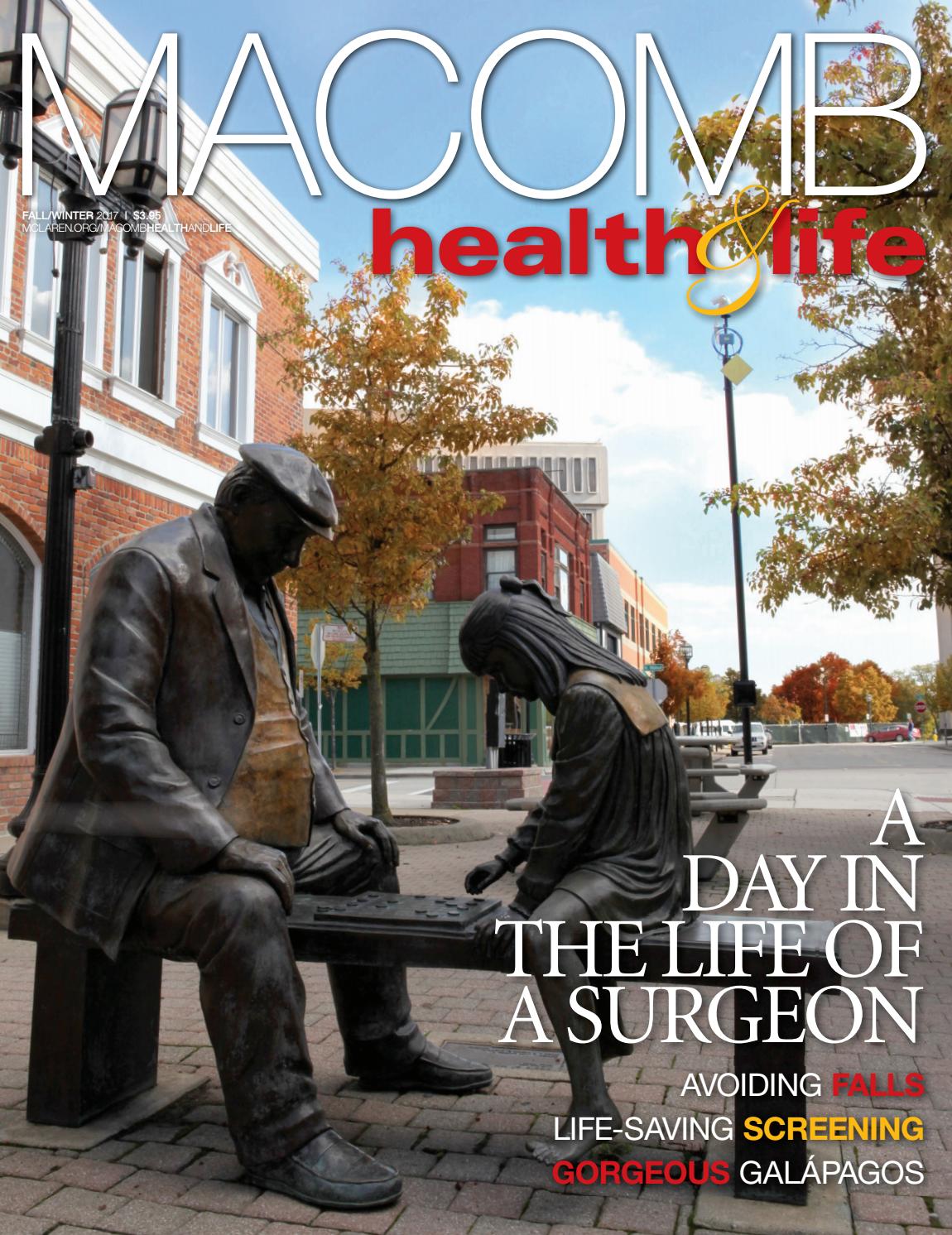 Macomb Health Life Fall Winter 2017 By Wainscot Media Issuu