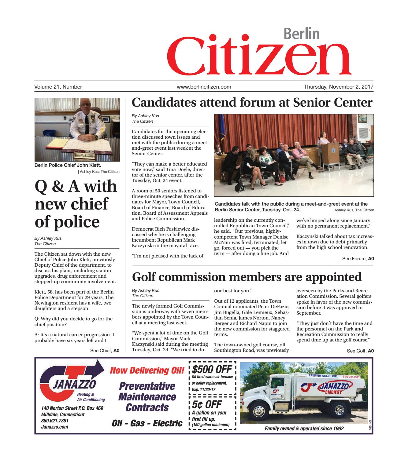 berlincitizen20171102 by ryan millner issuu yankee flyer in bloomfield ct