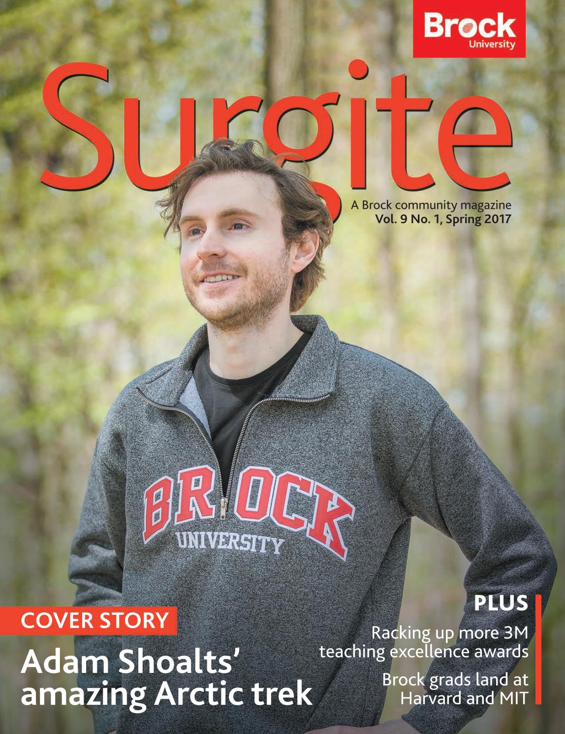 Brock University - SURGITE Spring 2017 by Business Link Media Group - Issuu