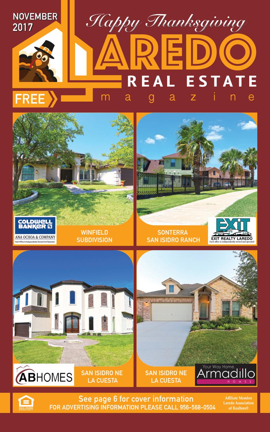 Laredo Real Estate Magazine November 2017 by Laredo Real Estate Magazine Issuu