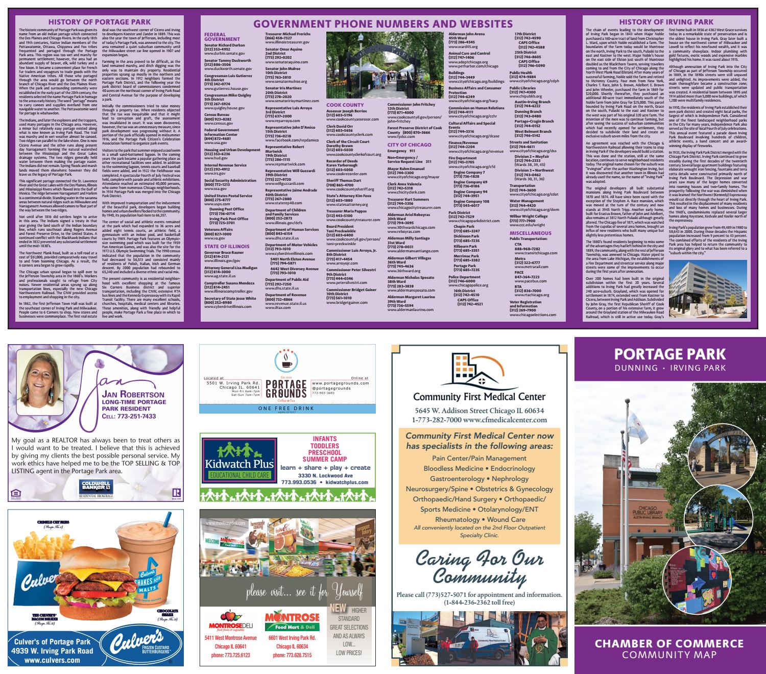 Portage Park IL Map 2017 by Town Square Publications, LLC - Issuu