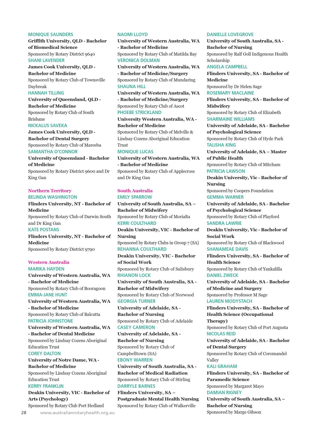 Australian Rotary Health Annual Report 20162017 by Australian Rotary