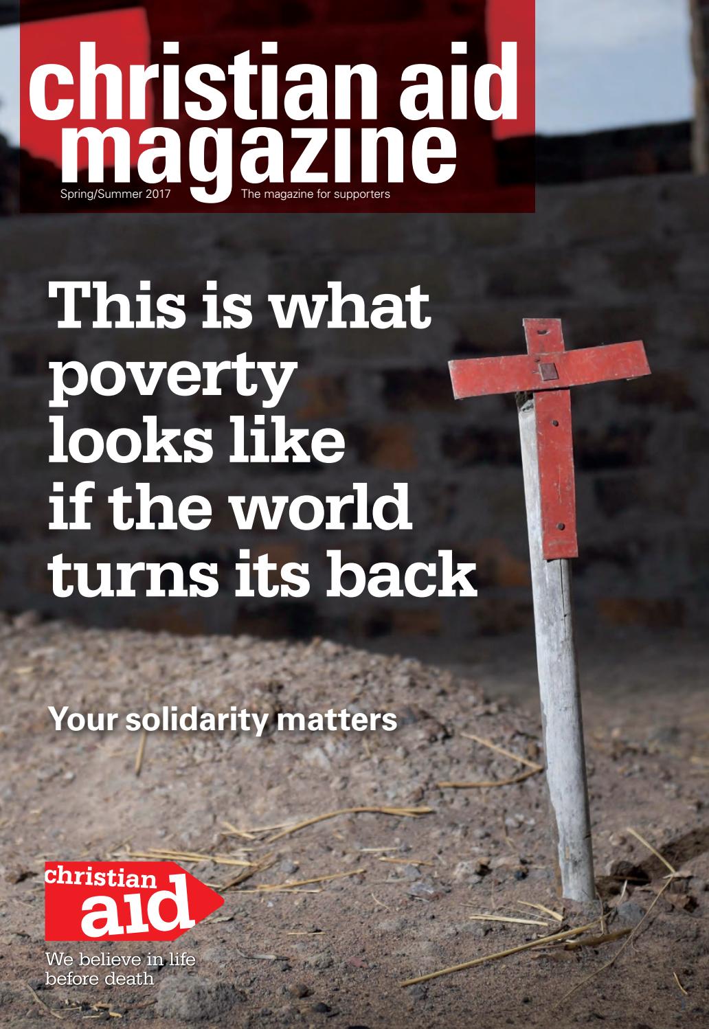Christian Aid Magazine Spring/Summer 2017 by Christian Aid