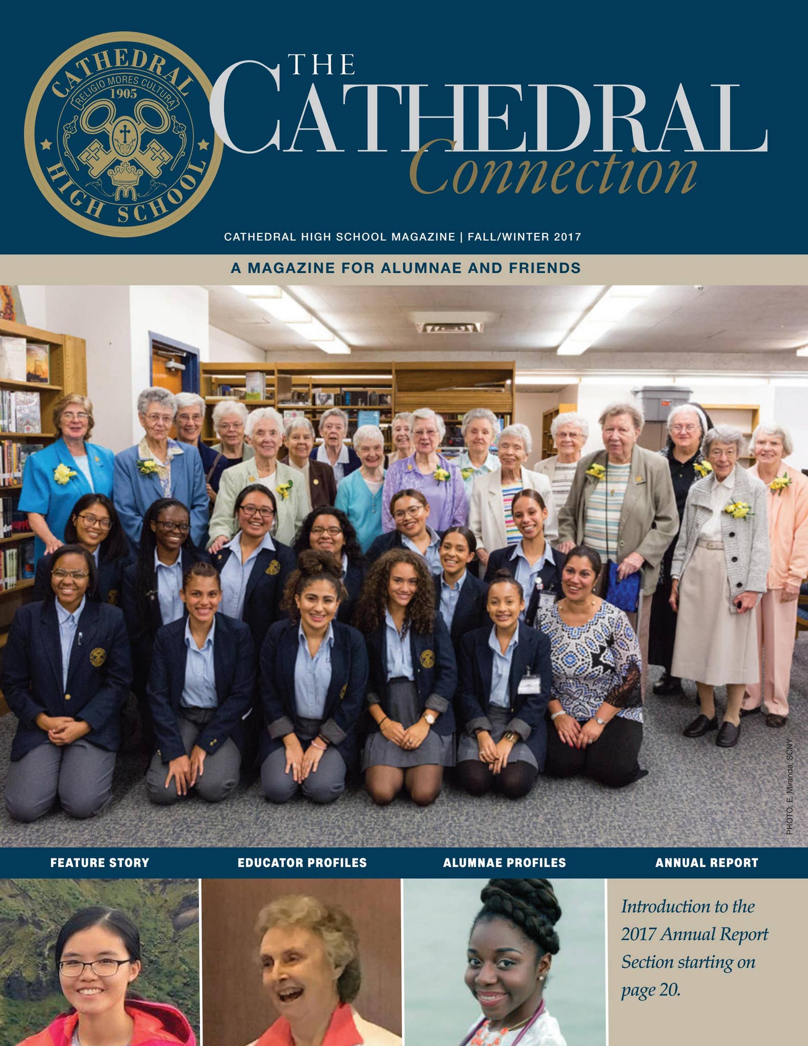 CHS The Cathedral Connection and Annual Report Fall 2017 by Cathedral High  School NYC - Issuu