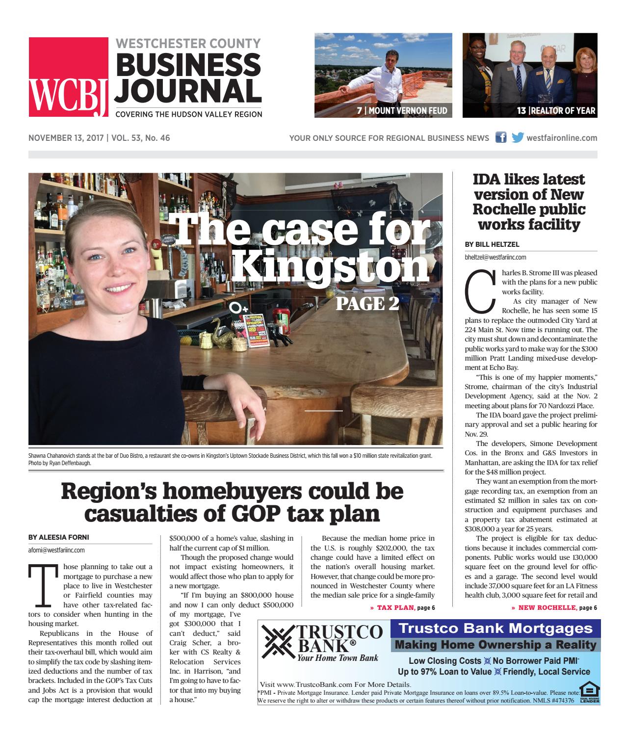 Westchester County Business Journal 111317 by Wag Magazine Issuu