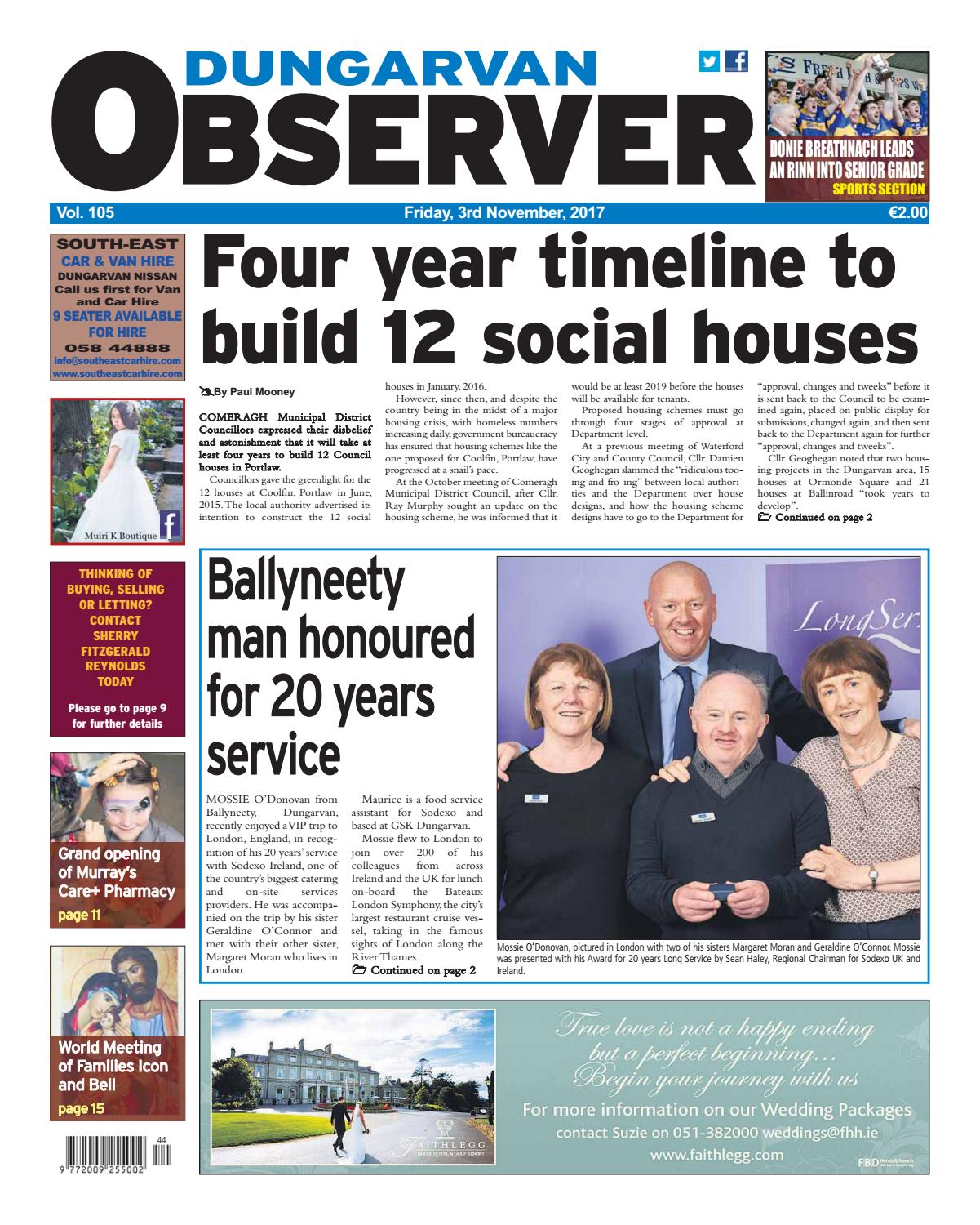 Dungarvan observer 3 11 2017 edition by Dungarvan Observer - Issuu