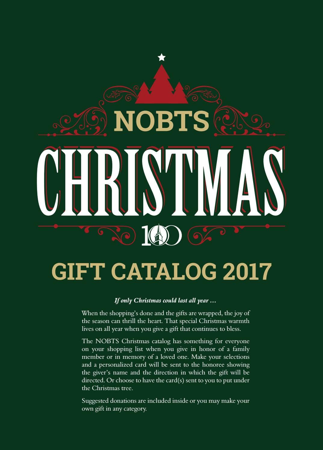 2017 NOBTS Gift Catalog by New Orleans Baptist Theological Seminary Issuu