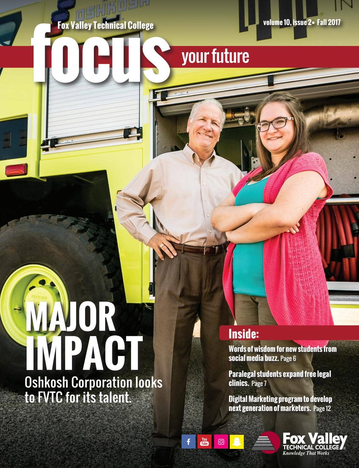 Fox Valley Technical College | Focus Magazine | Fall 2017 by Fox Valley ...