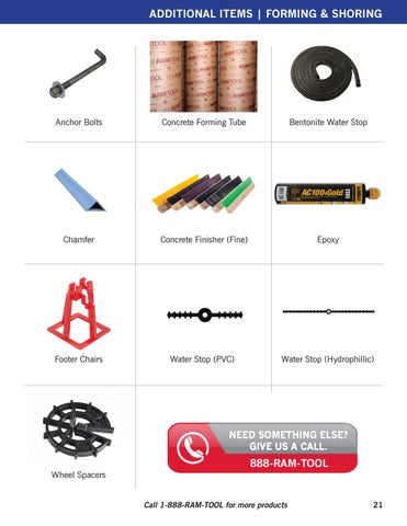 Ram Tool Construction Supply Co. Concrete 灯饰目录 第 21 页