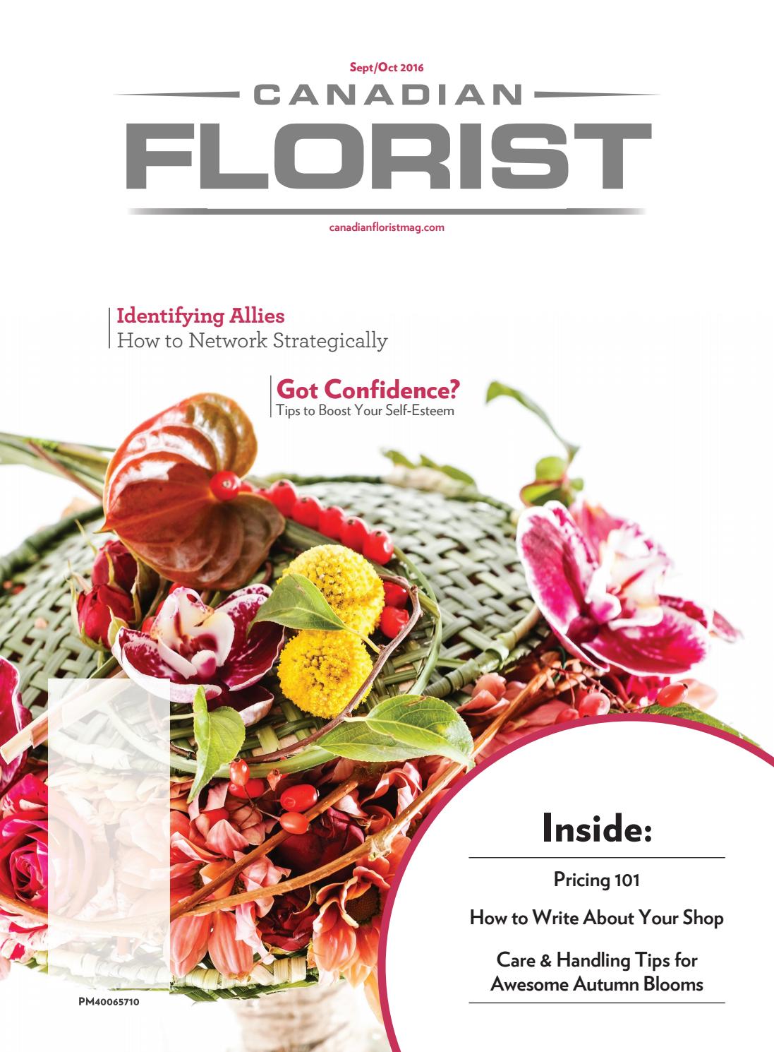 Canadian Florist September 2016 by Strider Media Issuu