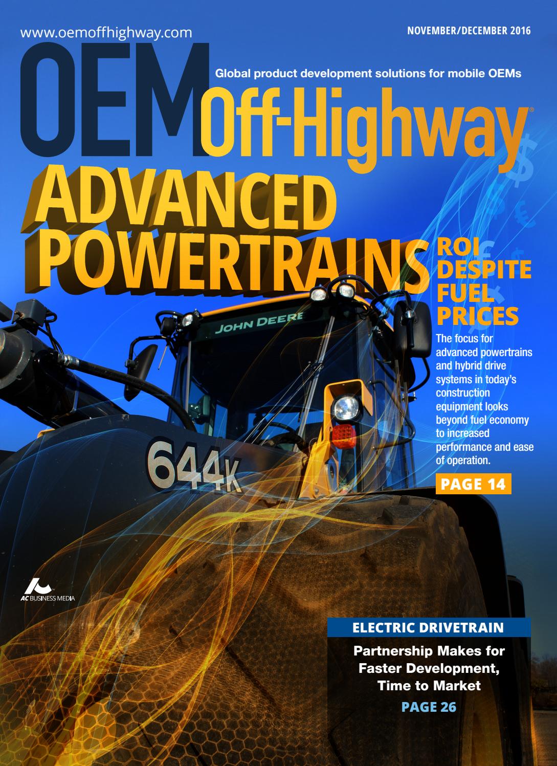 OEM OffHighway November/December 2016 by OEM OffHighway Issuu