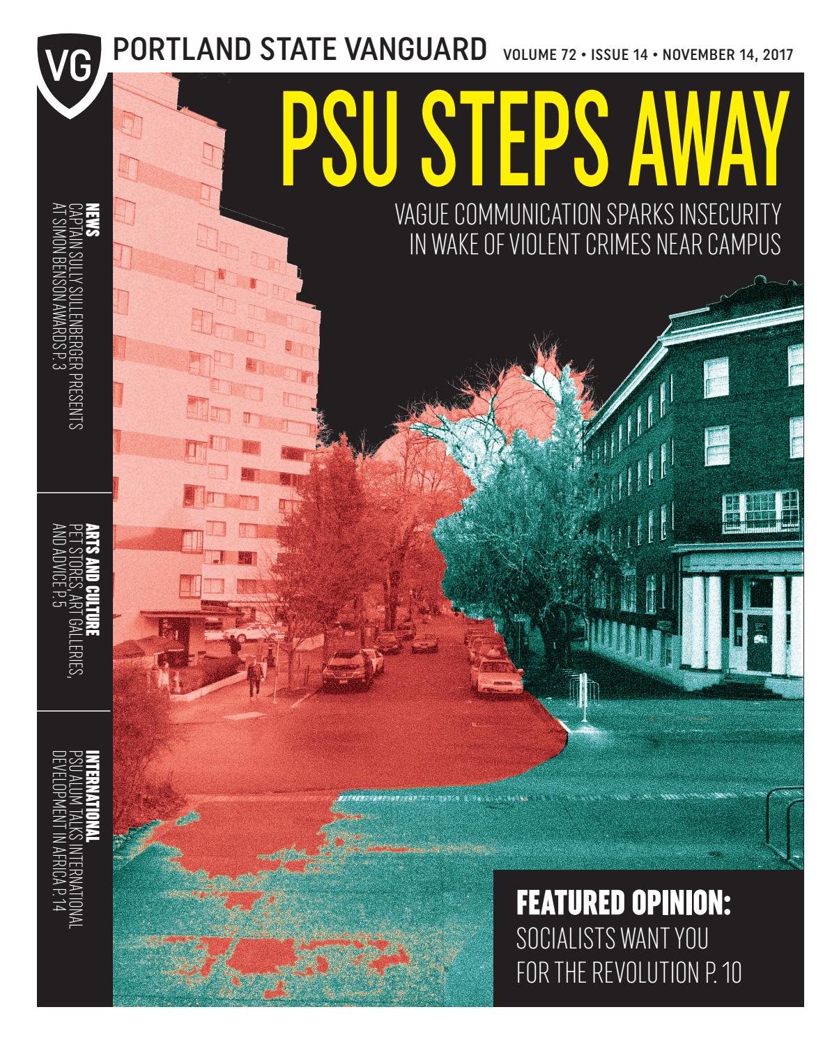 Portland State Vanguard, vol. 72 issue 14 by Portland State Vanguard
