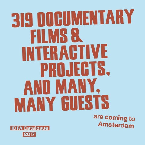 Idfa Catalogue 2017 By Idfa International Documentary Film