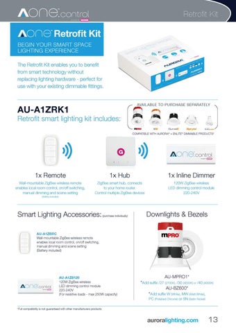 Aurora Lighting 灯饰目录 · 版 One 第 15 页