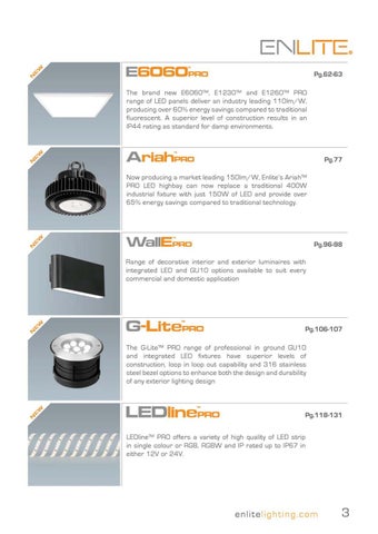 Aurora Lighting 灯饰目录 · 版 One 第 5 页