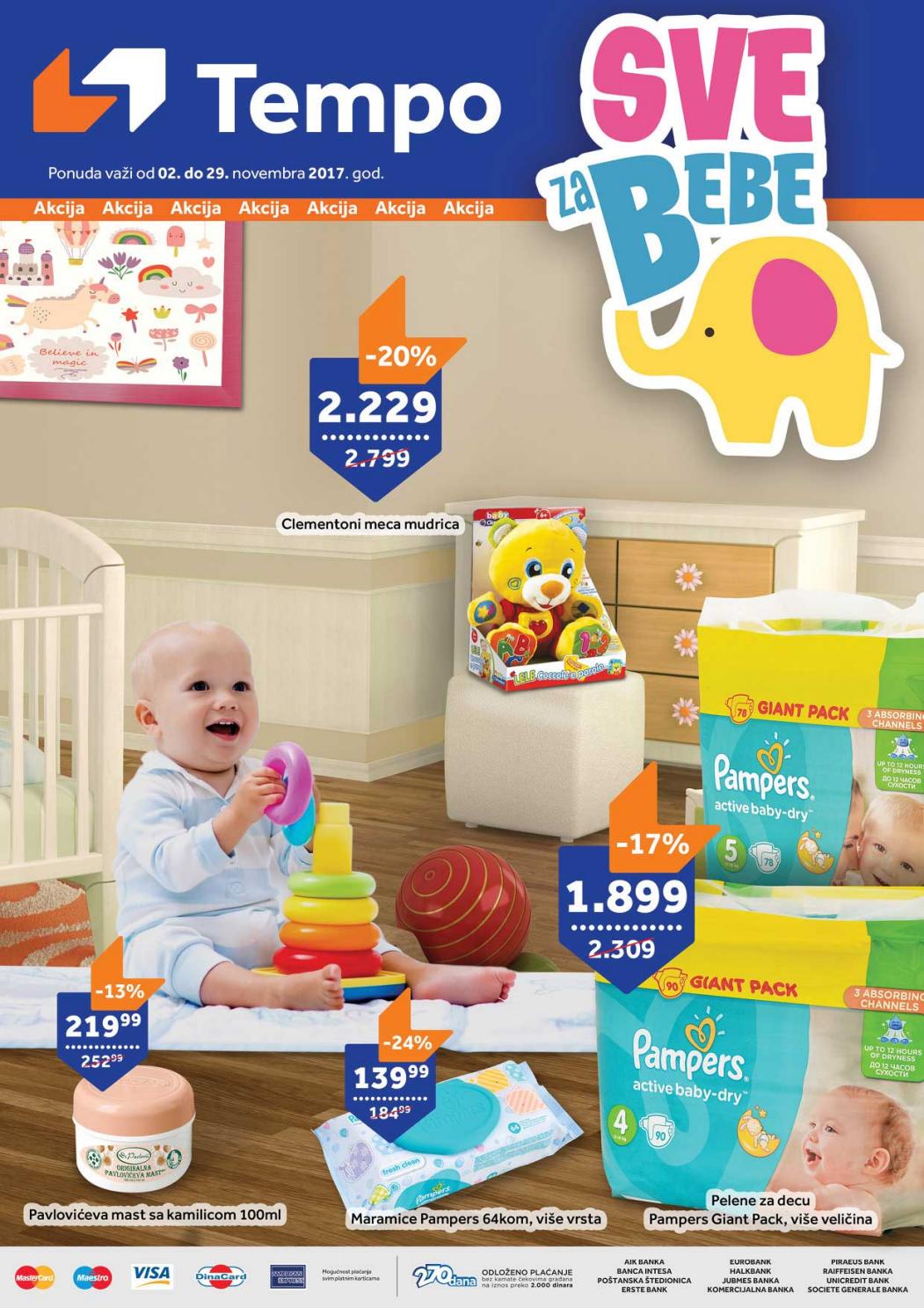 Tempo katalog Sve za bebe od 02.29.11.2017. by Catalog.rs Issuu