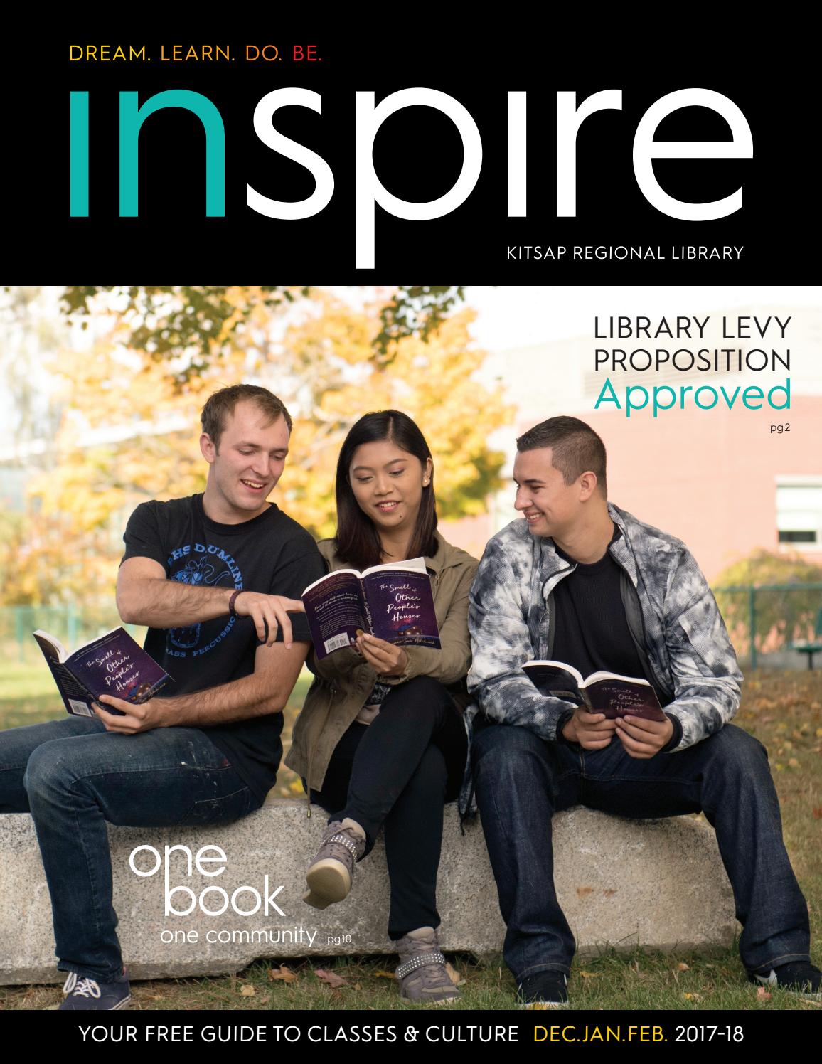 Inspire Dec.Jan.Feb. 20172018 by Kitsap Regional Library Issuu