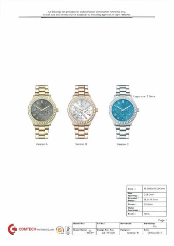 Obaku Limited 2017 New designs in progress ladies 灯饰目录 第 17 页
