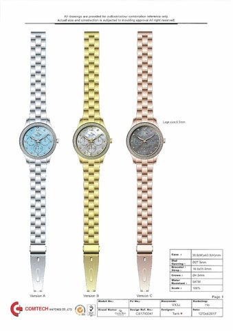Obaku Limited 2017 New designs in progress ladies 灯饰目录 第 18 页