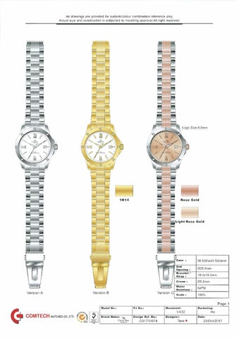 Obaku Limited 2017 New designs in progress ladies 灯饰目录 第 19 页