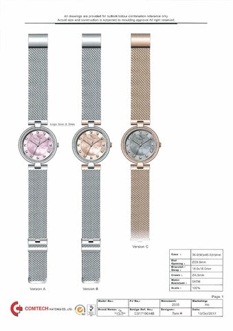 Obaku Limited 2017 New designs in progress ladies 灯饰目录 第 21 页