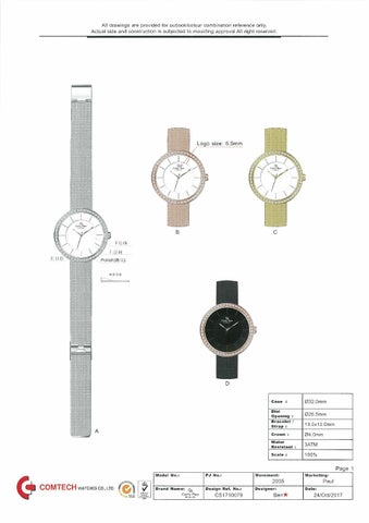 Obaku Limited 2017 New designs in progress ladies 灯饰目录 第 22 页