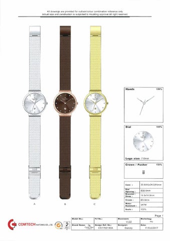 Obaku Limited 2017 New designs in progress ladies 灯饰目录 第 24 页