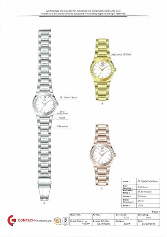 Obaku Limited 2017 New designs in progress ladies 灯饰目录 第 3 页