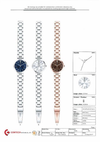 Obaku Limited 2017 New designs in progress ladies 灯饰目录 第 5 页
