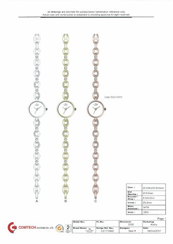 Obaku Limited 2017 New designs in progress ladies 灯饰目录 第 6 页