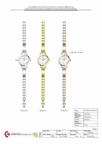 Obaku Limited 2017 New designs in progress ladies 灯饰目录 第 8 页