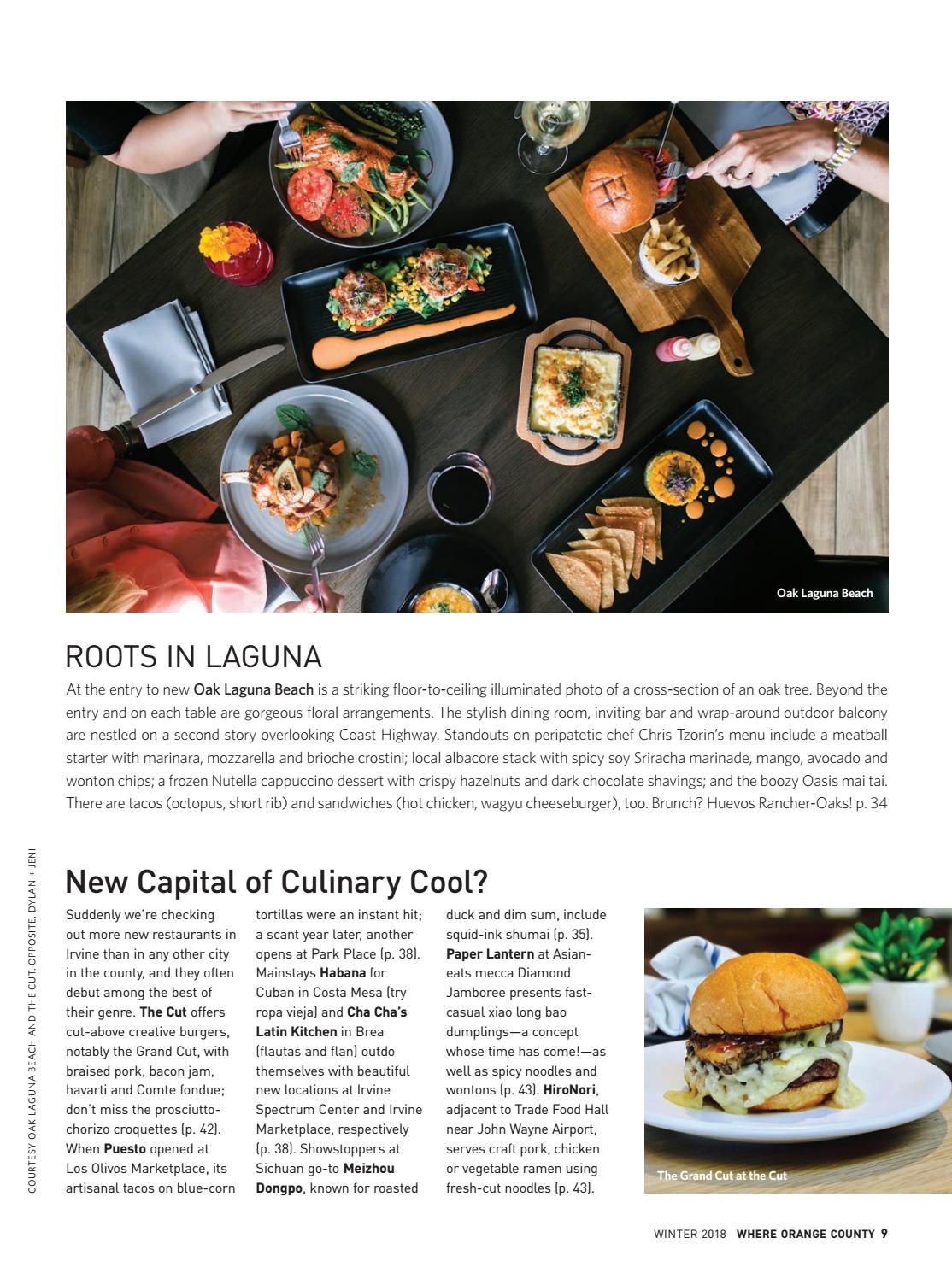 Where Orange County Magazine Winter 2018 By Socalmedia Issuu Where Orange County Magazine Winter