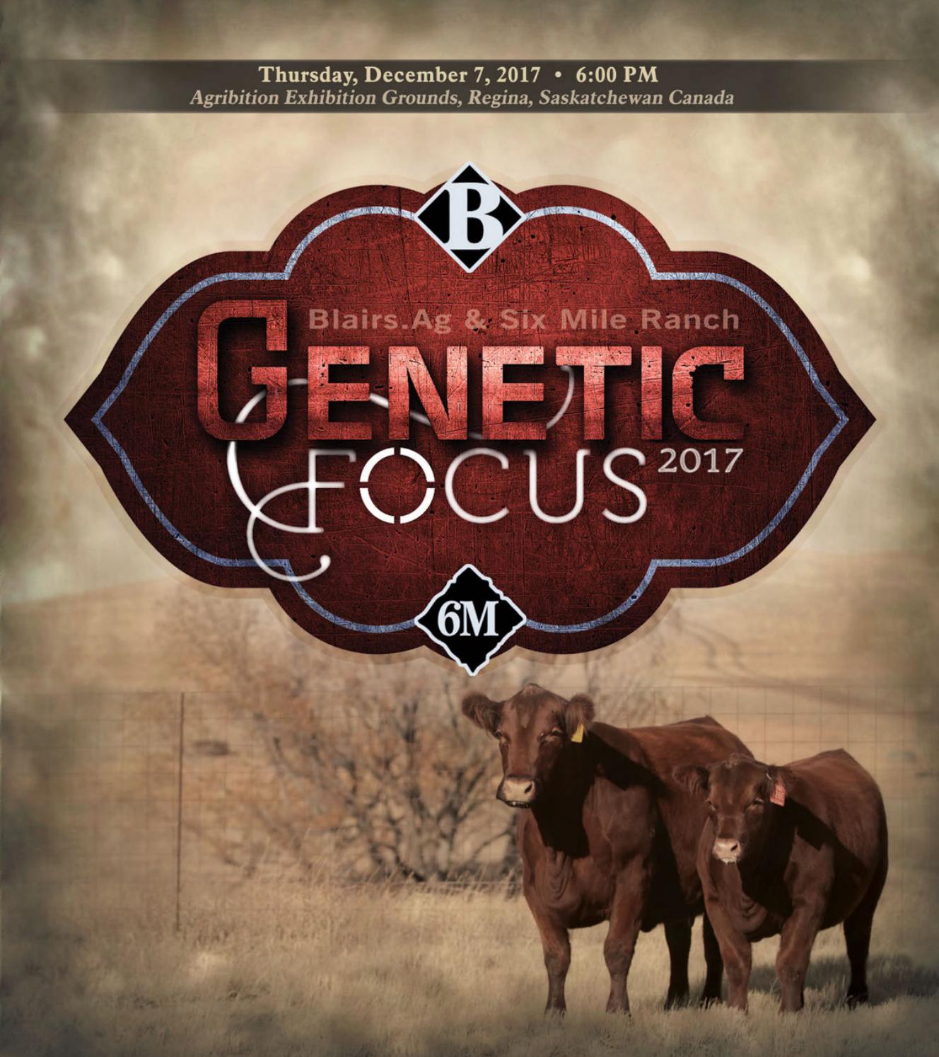 Blairs.Ag & Six Mile Focus" 2017 Sale by Bohrson Marketing