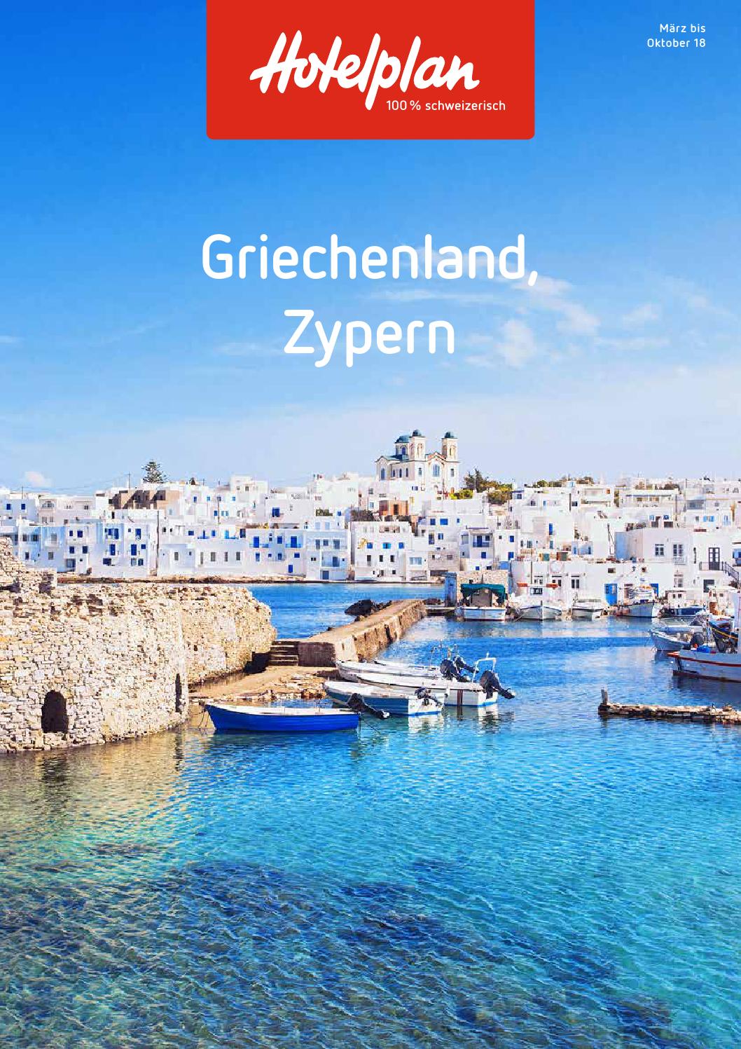 Hotelplan Griechenland Zypern 2018 By Hotelplan Suisse Mtch Ag Issuu