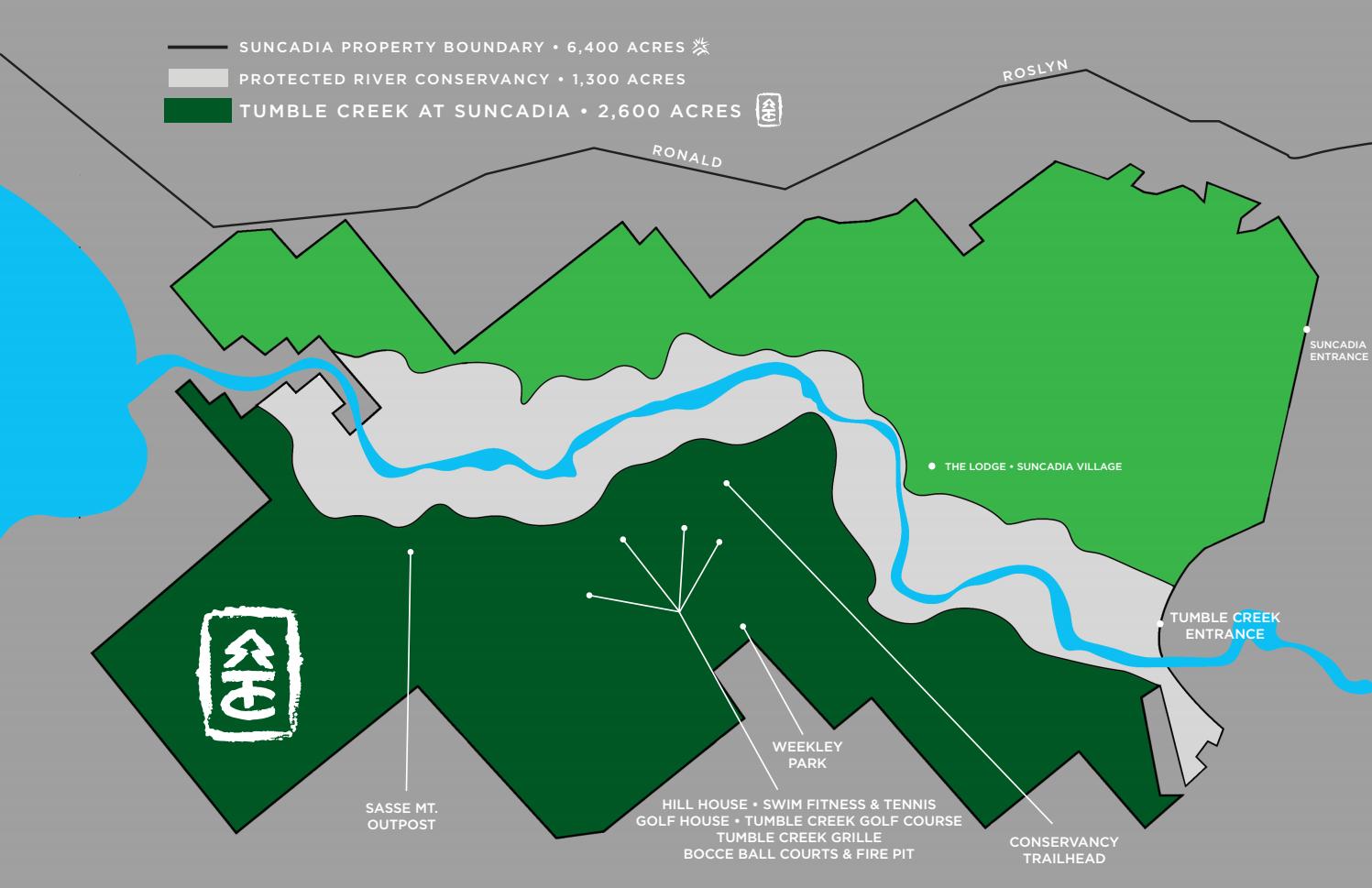 Tumble Creek Property Map by Suncadia Resort Issuu