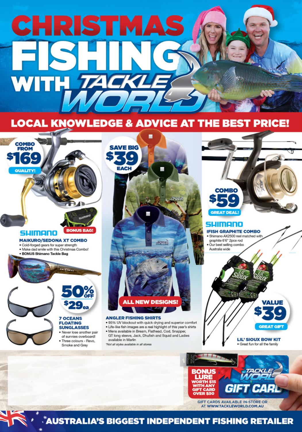 Christmas Fishing with Tackle World by Tackle World Bundaberg Issuu