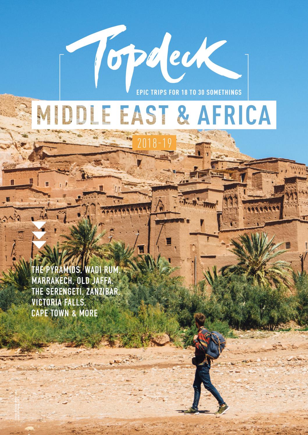 (AUD) Topdeck | Middle East & Africa 2018/19 by Topdeck Travel - Issuu