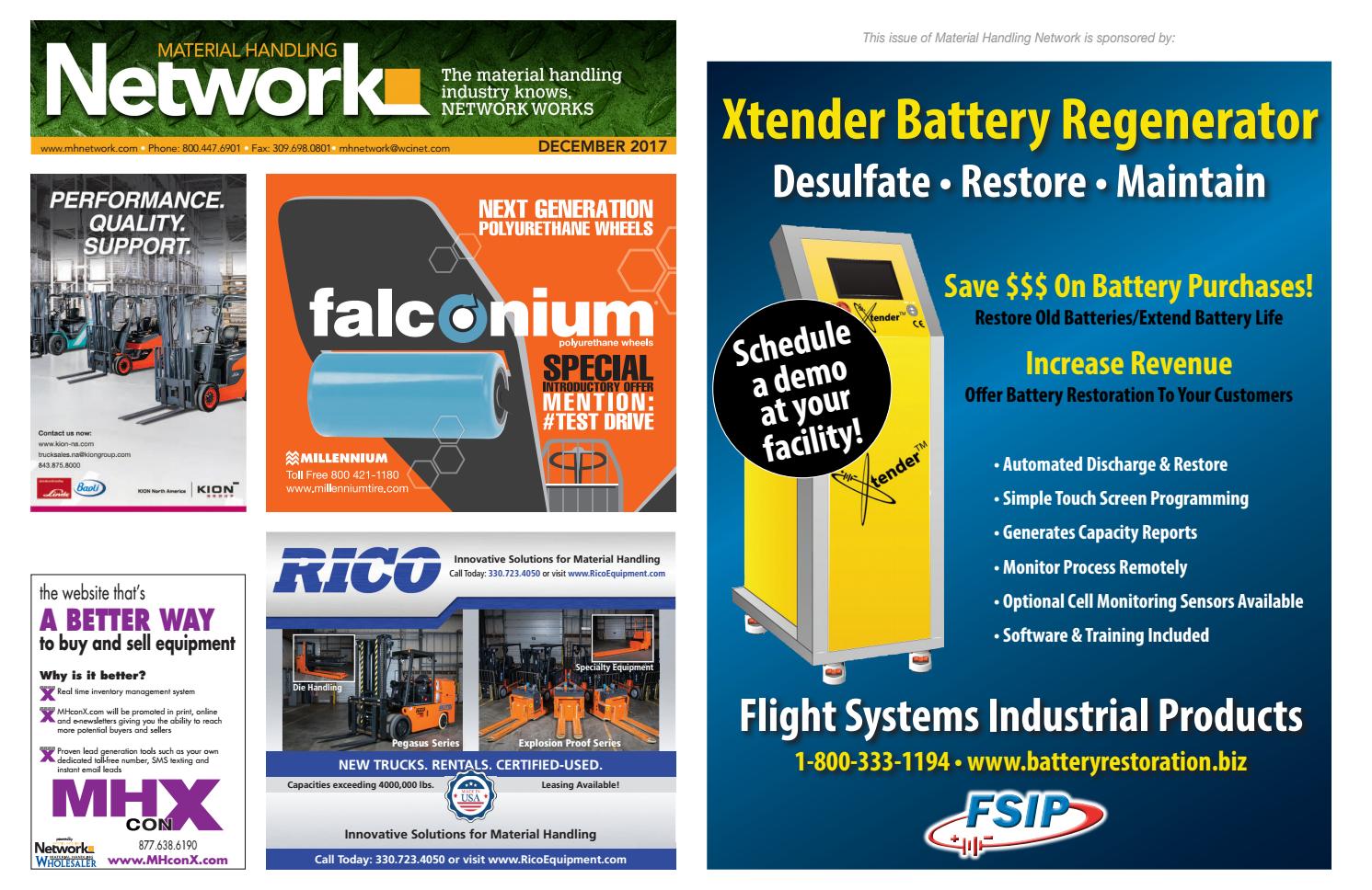 Material Handling Network December 2017 by Material Handling Network