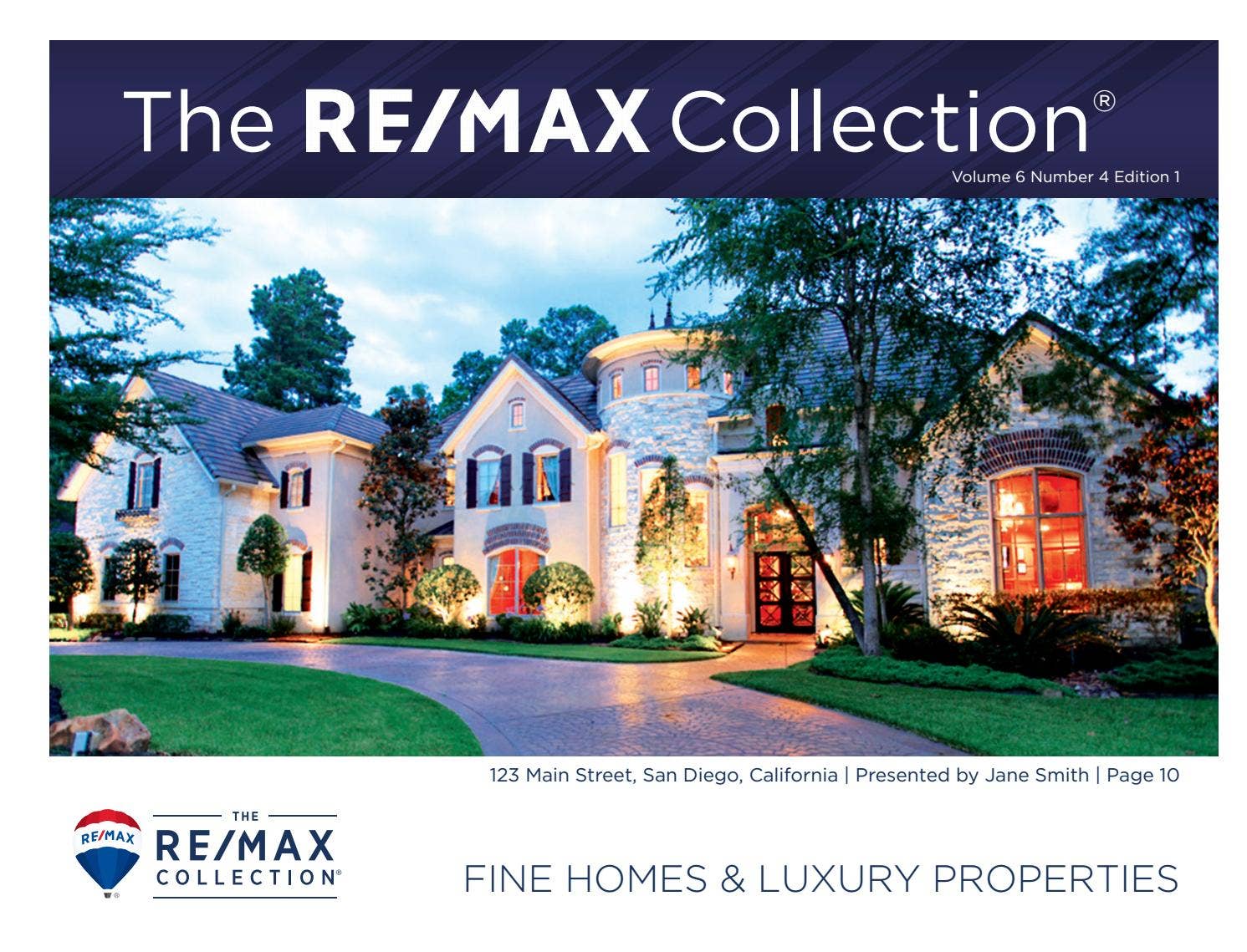 The NEW RE/MAX Collection Magazine by REAL Marketing - Issuu
