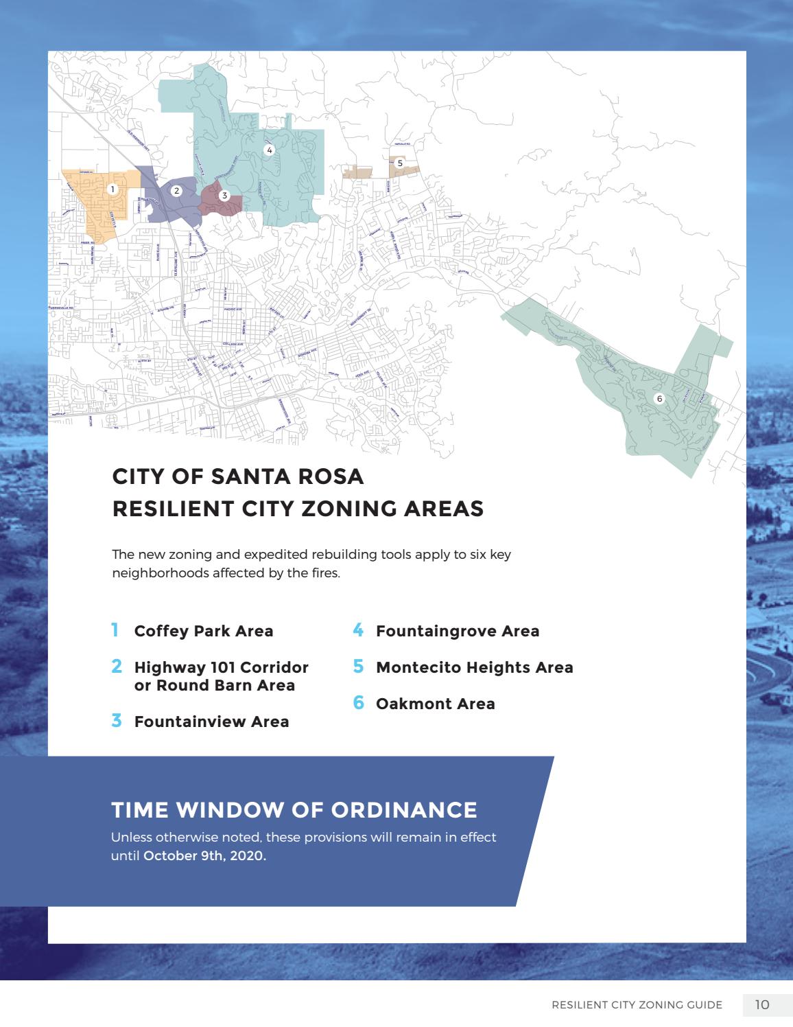 City of Santa Rosa Resilient City Zoning Guide by City of Santa Rosa