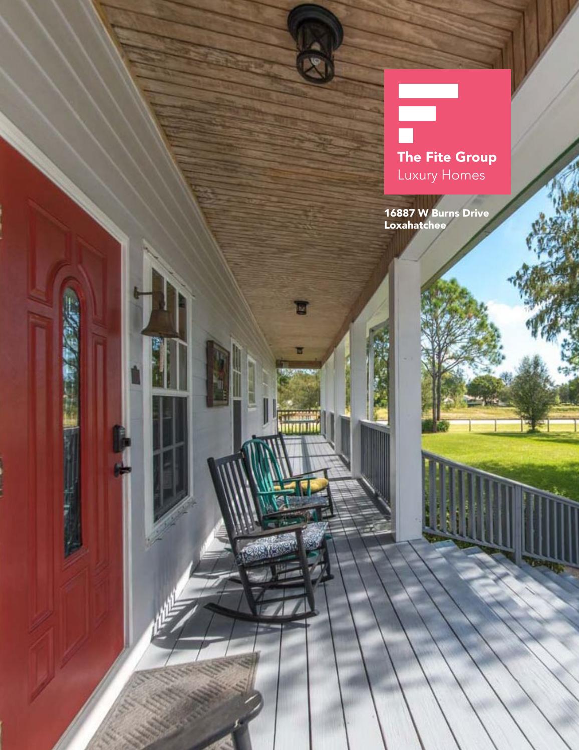 The Fite Group 16887 W Burns Drive, Loxahatchee by William Raveis