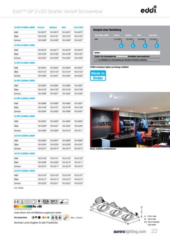 Aurora Lighting 灯饰目录 · Aurora eddi - 德国 第 23 页