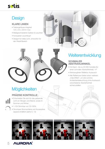 Aurora Lighting 灯饰目录 · Solis - Pure Design - 德国 第 6 页