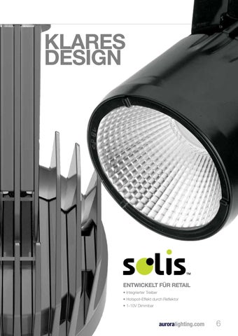 Aurora Lighting 灯饰目录 · Solis - Pure Design - 德国 第 7 页