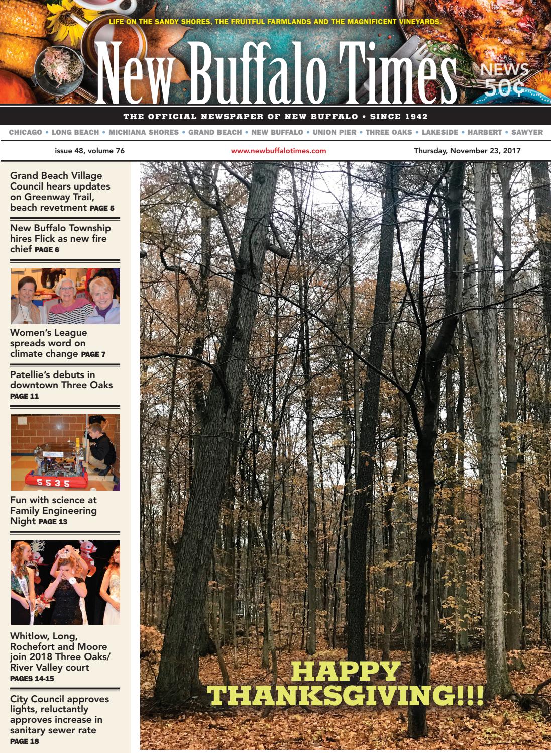 November 23 2017 By New Buffalo Times Issuu