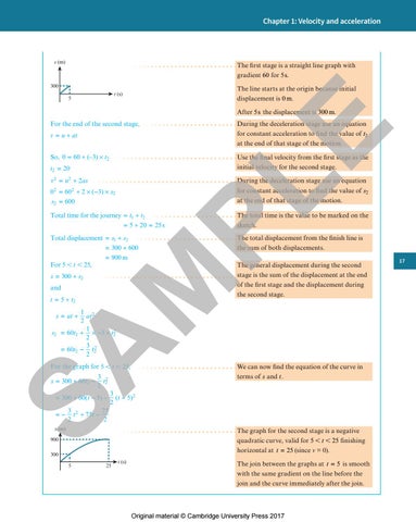 Preview Cambridge International AS & A Level Mathematics Mechanics ...
