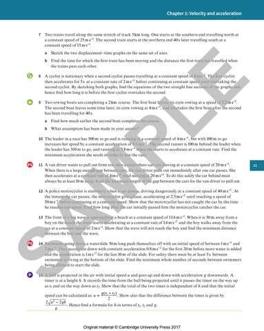 Preview Cambridge International AS & A Level Mathematics Mechanics ...